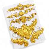 Molde Silicona Arabescos x 6